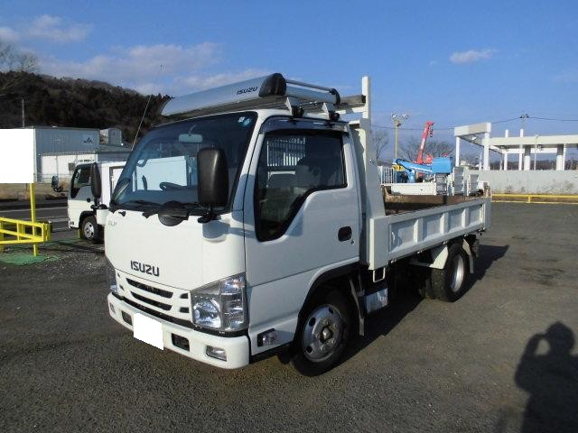 中古トラック情報 いすゞ エルフ 3tダンプ 3方開 全低床 中古トラック情報ゲットラック