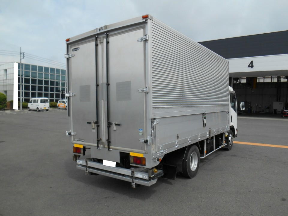 TRW-0021】H24.1日産のアトラス 3.5tワイドロングアルミウィング 格納