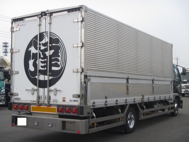 DGW-4081】H19.1三菱のファイター 4t標準冷凍ウィング（低温） ベッド