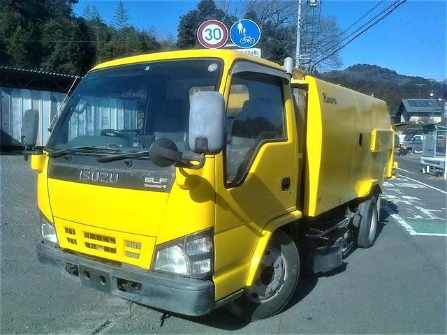 YV-6328】H18.3いすゞのエルフ 1.7t路面清掃車｜中古トラックなら