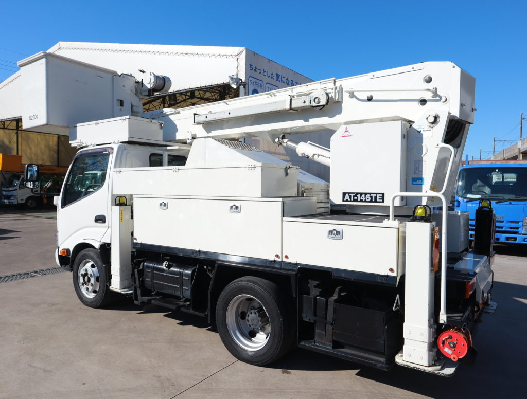 PZK-1002】H30.12日野のデュトロ 高所作業車 15.1m タダノ製（AT-146TE