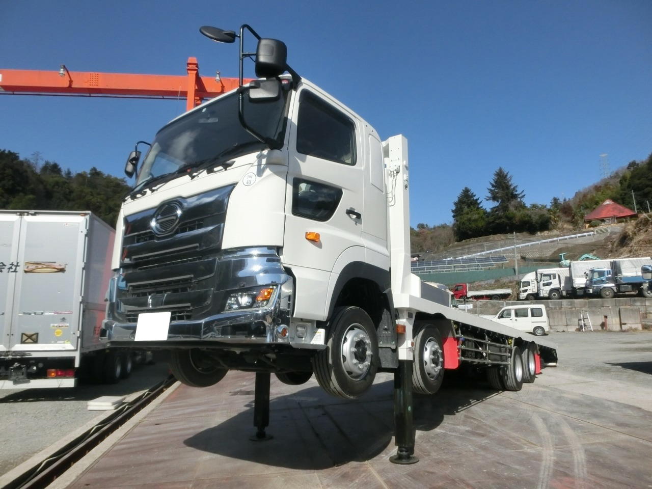 中古トラック情報 日野 プロフィア 10t超セルフローダー ラジコン付ウインチ エアサス 中古トラック情報ゲットラック