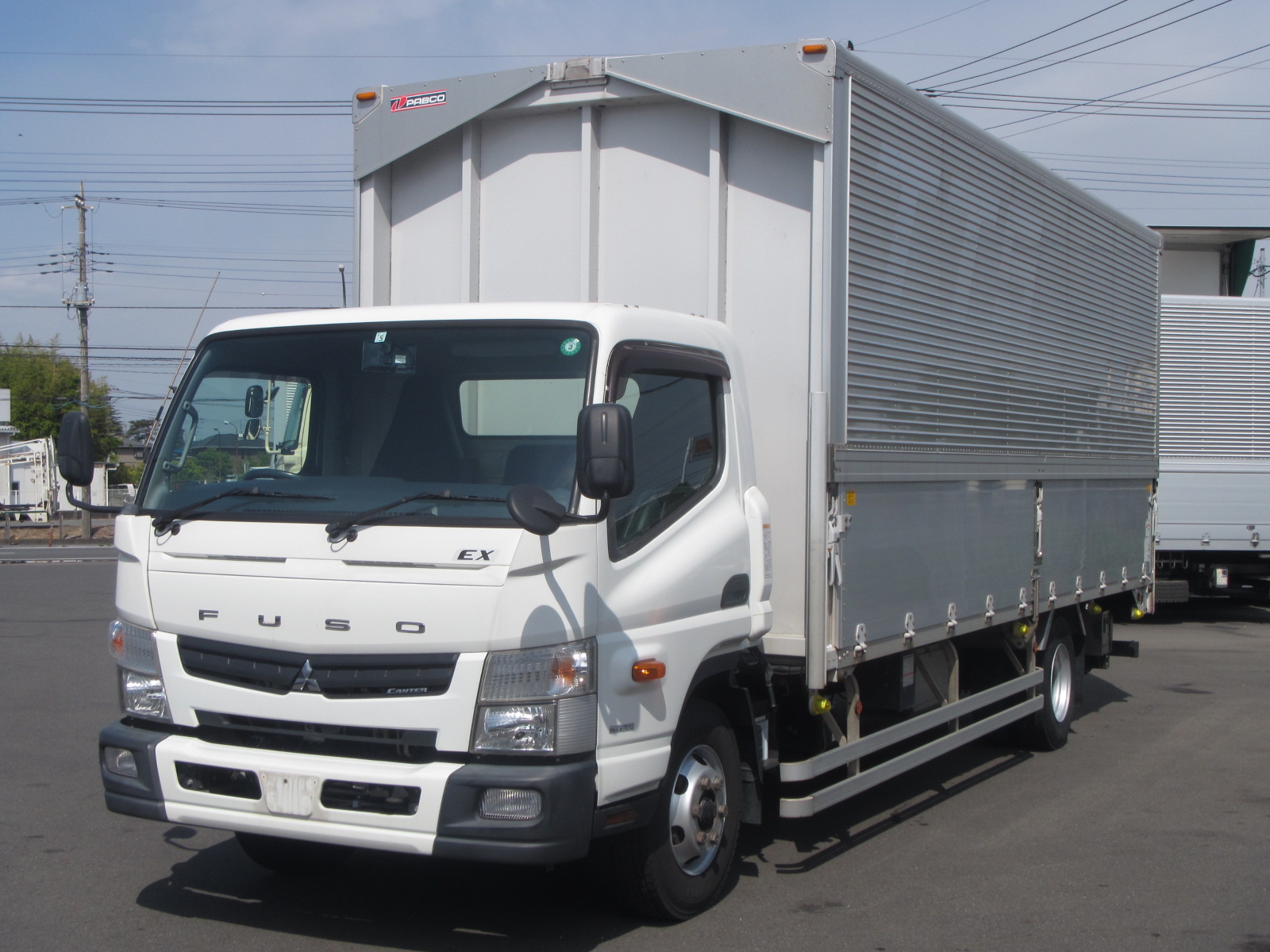 DGW-0415】H28.4三菱のキャンター 3.35tワイド超ロングアルミウィング