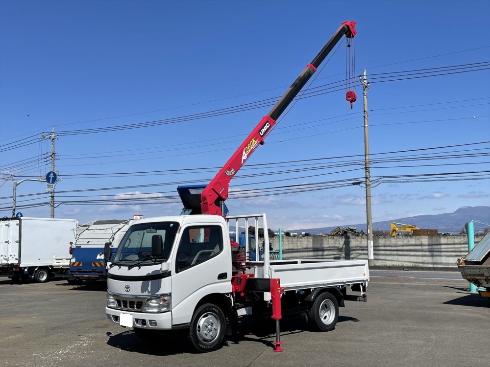 FZC-0291】H18.5トヨタのダイナ 3t標準セミロングユニック製3段