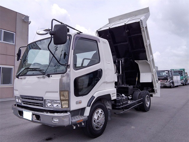 SRD-0241】H17.6三菱のファイター 4tダンプ ベッド付｜中古トラック 
