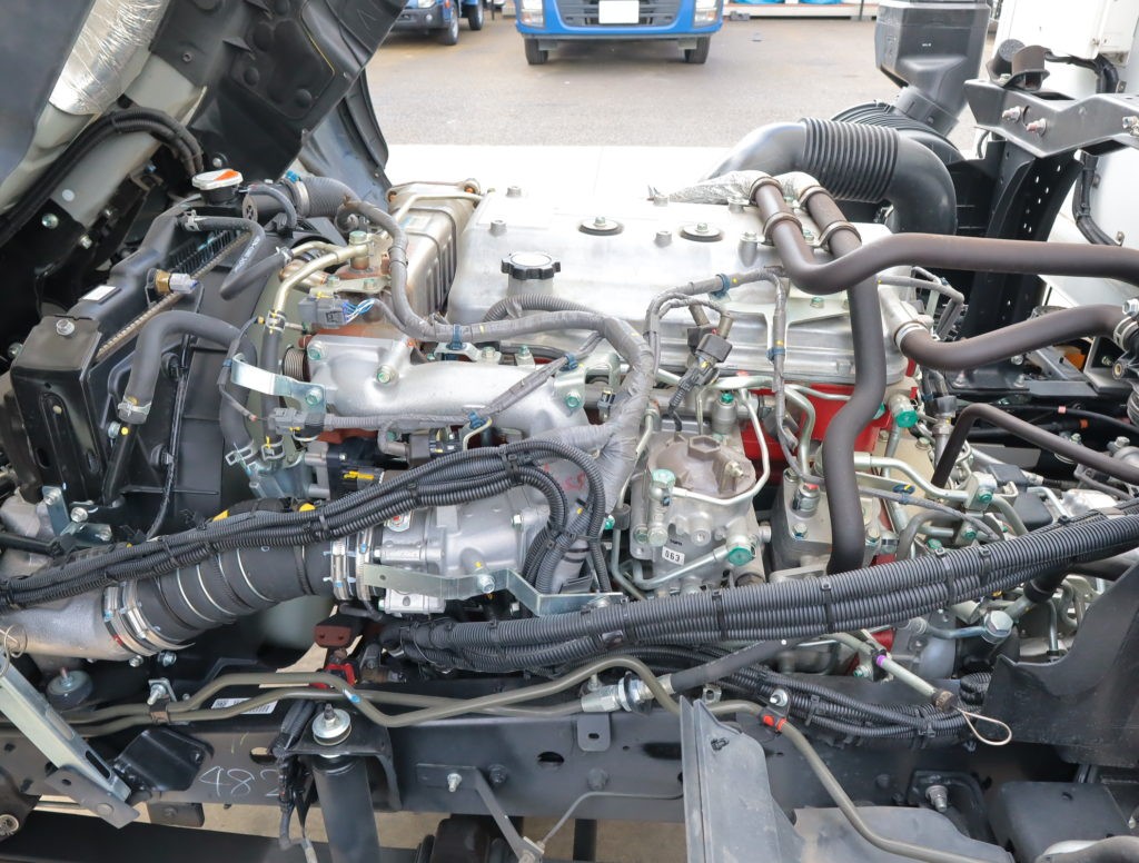 PZR-9562】R2.8日野のレンジャー 4t標準冷蔵冷凍車（低温） 格納パワー