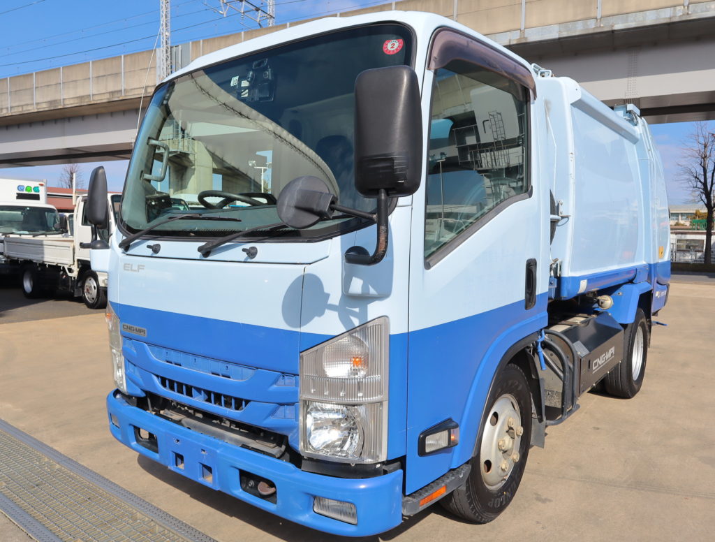 PZP-1624】H28.9いすゞのエルフ 2tパッカー車（プレス式） 4.3