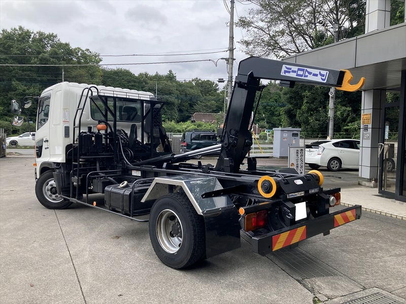 AZA-0197】H25.5日野のレンジャー 4tアームロール ベッド付 載替（H12