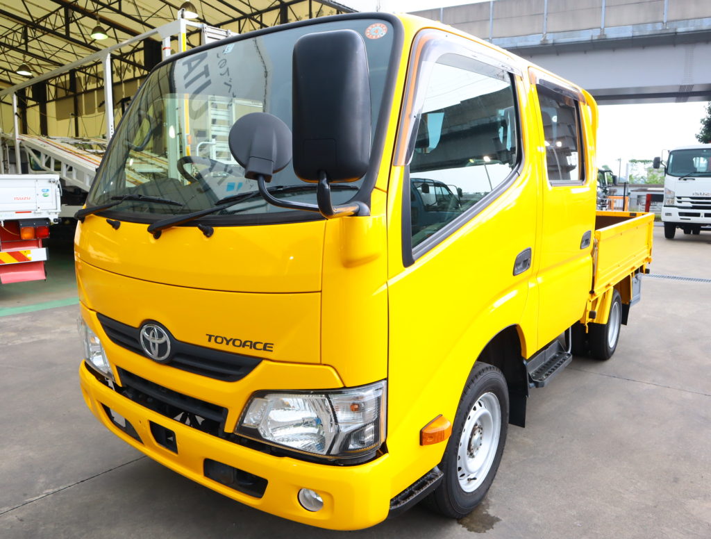 PZH-8383】H29.5トヨタのトヨエース 1.25t標準ショート平ボデー ダブル 