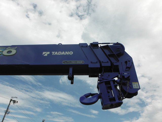 KGC-0182】H29.3三菱のSPグレート 10t超タダノ製4段クレーン 4.9t吊り