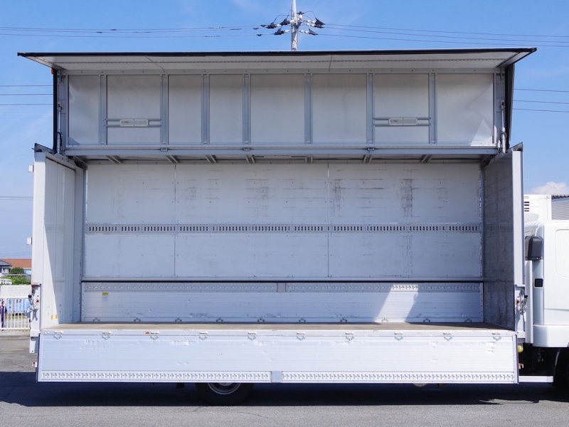 FW-6276】H27.5三菱のファイター 4tワイドアルミウィング ベッド付