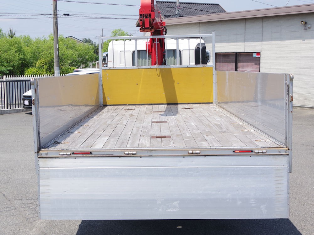 FC-3223】R1.6日野のレンジャー 増tワイドユニック製4段クレーン