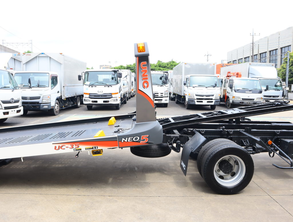 PZX-9348】R4.4日野のデュトロ 2.8tセーフティーローダー ラジコン付