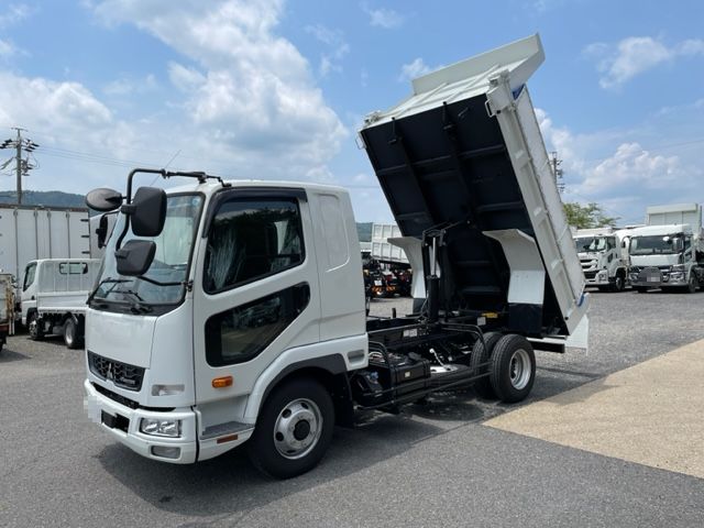 GZD-0224】R4.11三菱のファイター 4tダンプ ベッド付｜中古