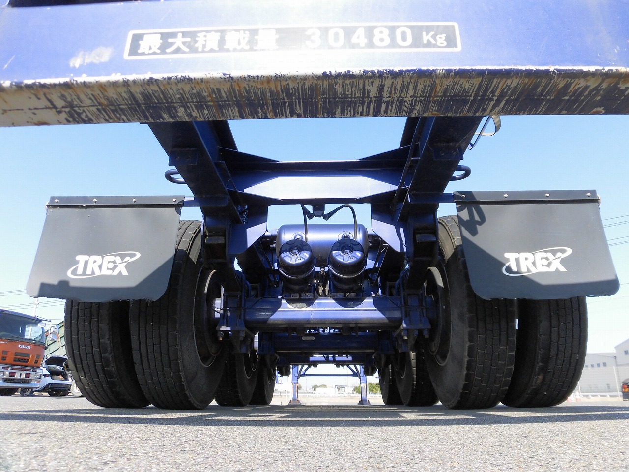 DYJ-6257】H29.12トレクスの 海上コンテナ専用セミトレーラ 第5