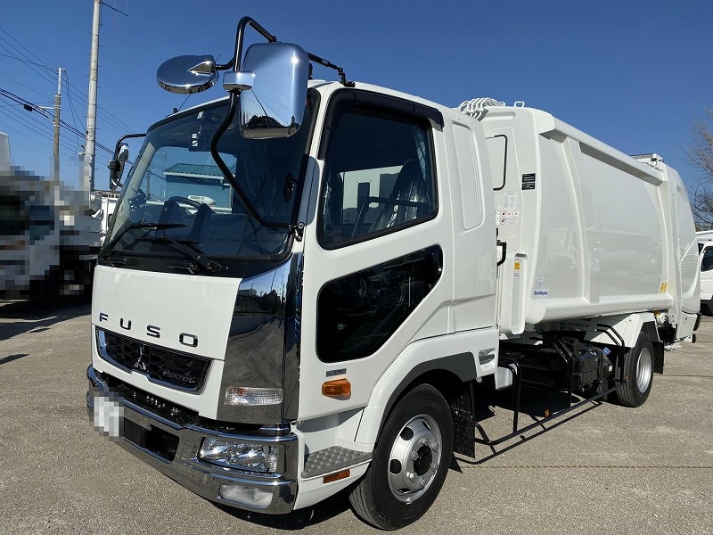 中古トラック情報 三菱 ファイター 4tパッカー車 プレス式 10 2立米 ベッド付 中古トラック情報ゲットラック