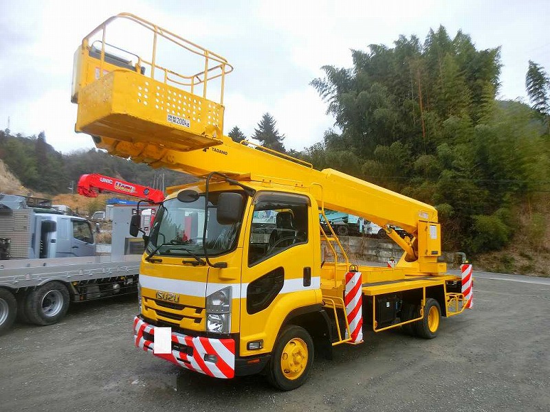 中古トラック情報 いすゞ フォワード 高所作業車 27 0m タダノ製 At 270tg バケット鉄 ベッドレス 中古トラック情報ゲットラック